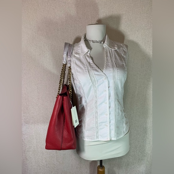 Tory Burch Bags Tory Burch Redstone Kira Pebbled Leather Tote